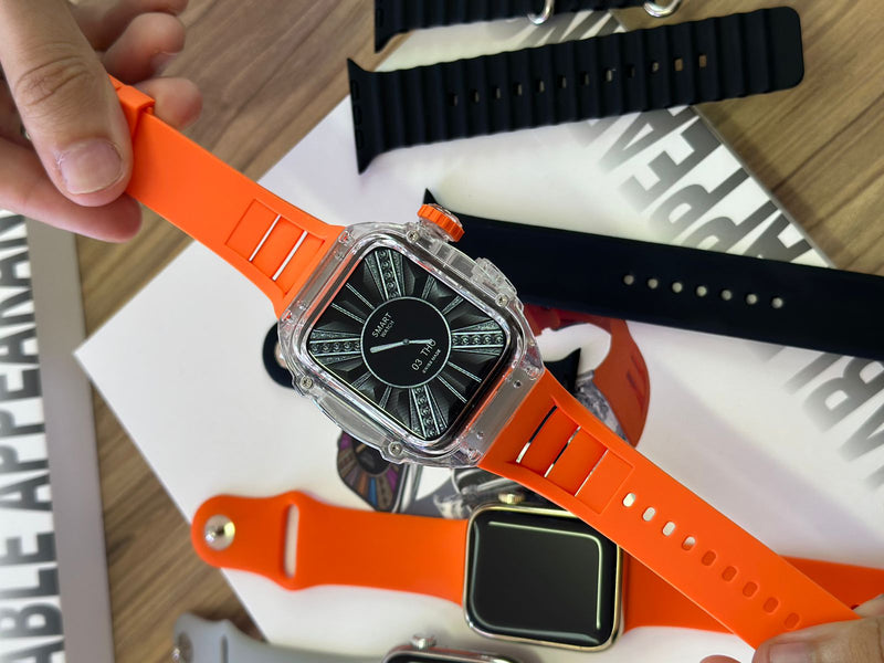 H9 - Smartwatch Capa e 3 Pulseiras