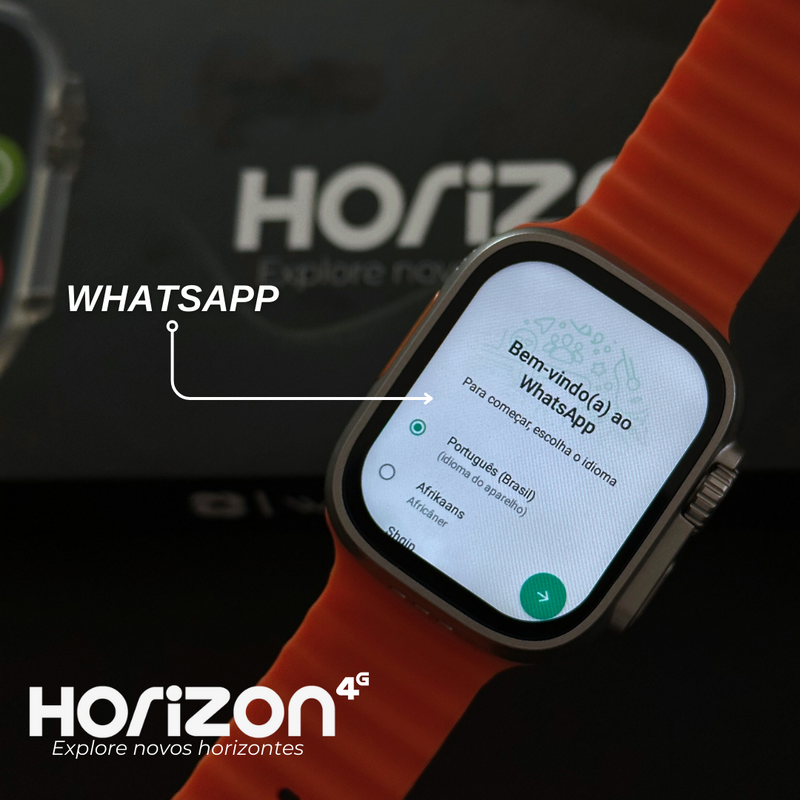 Horizon Pro 4G AMOLED | Câmera Rotatória + NFC | 64Gb de Armazenamento e 4Gb de Ram