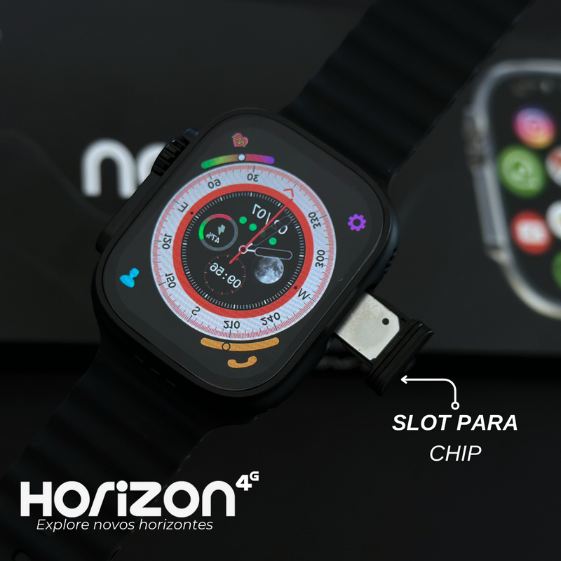 Horizon Pro 4G AMOLED | Câmera Rotatória + NFC | 64Gb de Armazenamento e 4Gb de Ram