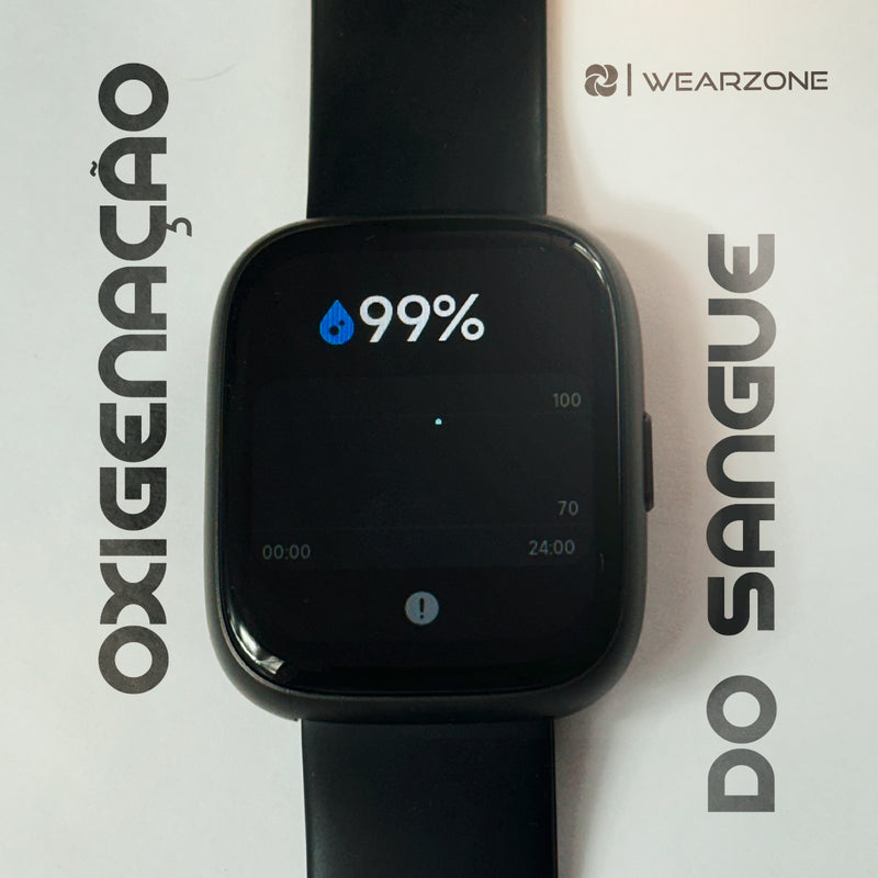 PULSE WEARZONE |Smartwatch para seu dia a dia|A PROVA D'ÁGUA, ALEXA integrada, Até 7 Dias de Bateria