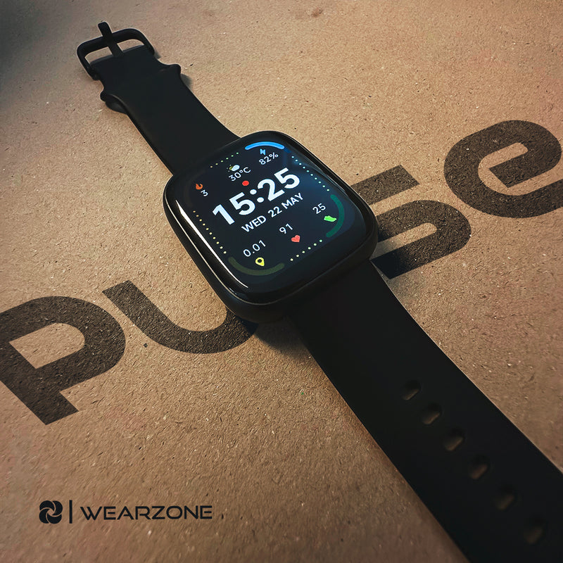 PULSE WEARZONE |Smartwatch para seu dia a dia|A PROVA D'ÁGUA, ALEXA integrada, Até 7 Dias de Bateria