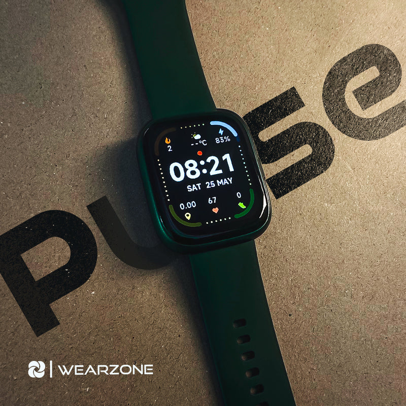 PULSE WEARZONE |Smartwatch para seu dia a dia|A PROVA D'ÁGUA, ALEXA integrada, Até 7 Dias de Bateria