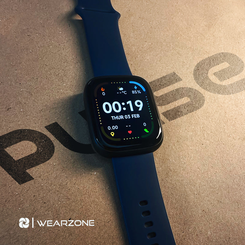 PULSE WEARZONE |Smartwatch para seu dia a dia|A PROVA D'ÁGUA, ALEXA integrada, Até 7 Dias de Bateria