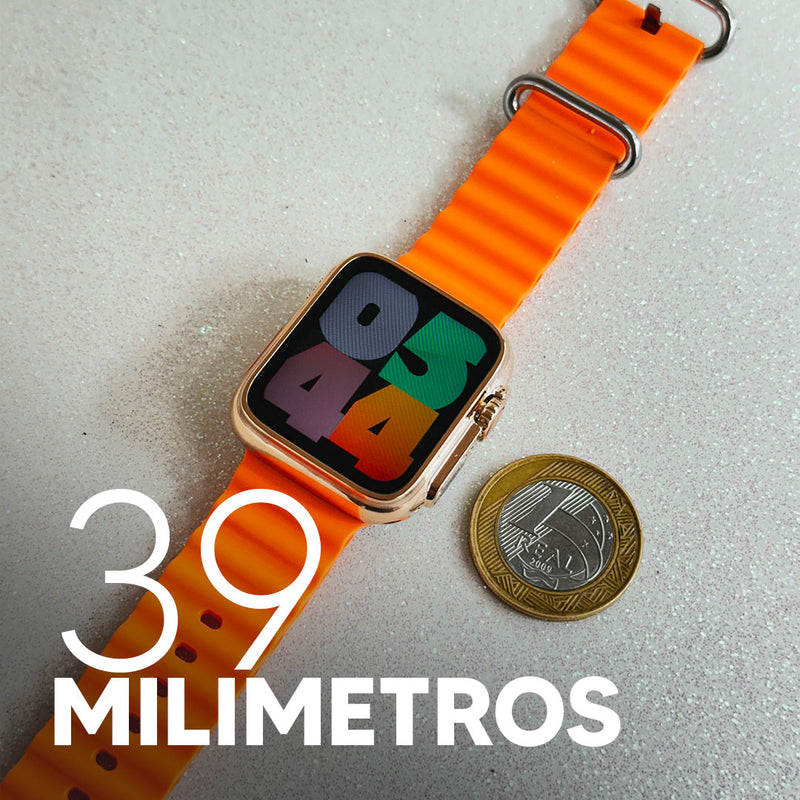 Ultra 3 Mini Microwear 39mm|Menor Smartwatch do Mercado|2°Geração,motion game e Apresentação premium