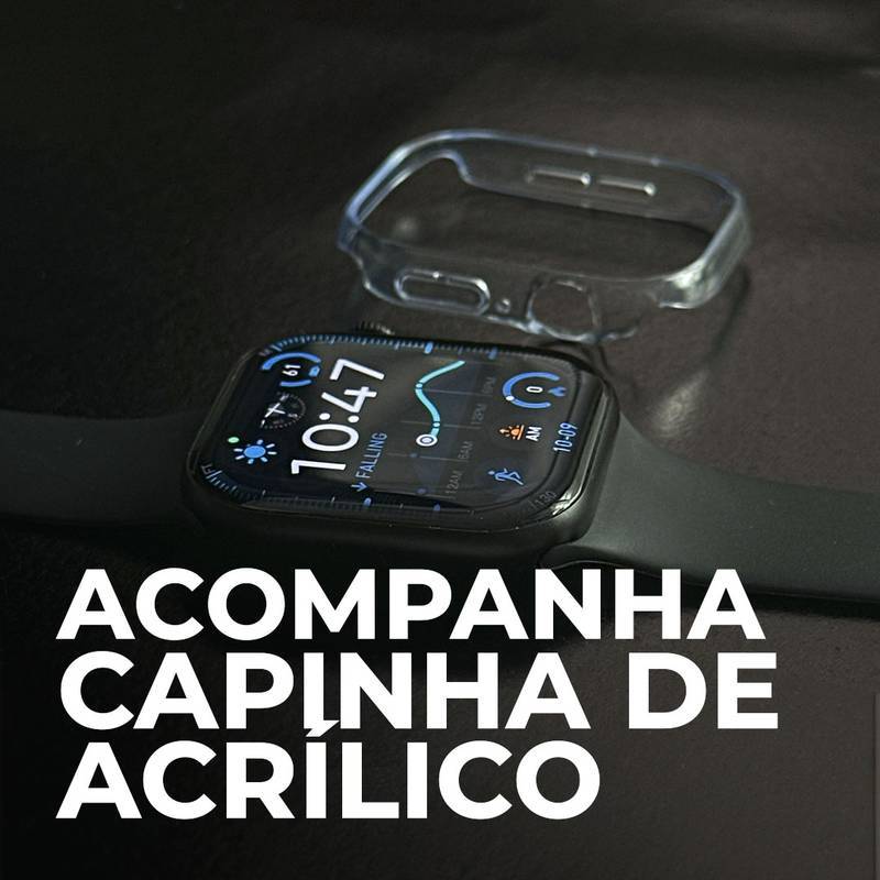 Relógio S10 PRO Microwear| chat GPT em |1GB|Tradutor de Idiomas|Capinha